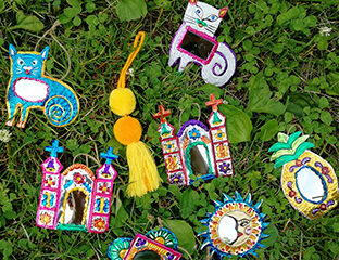 ブリキミラー・オーナメント